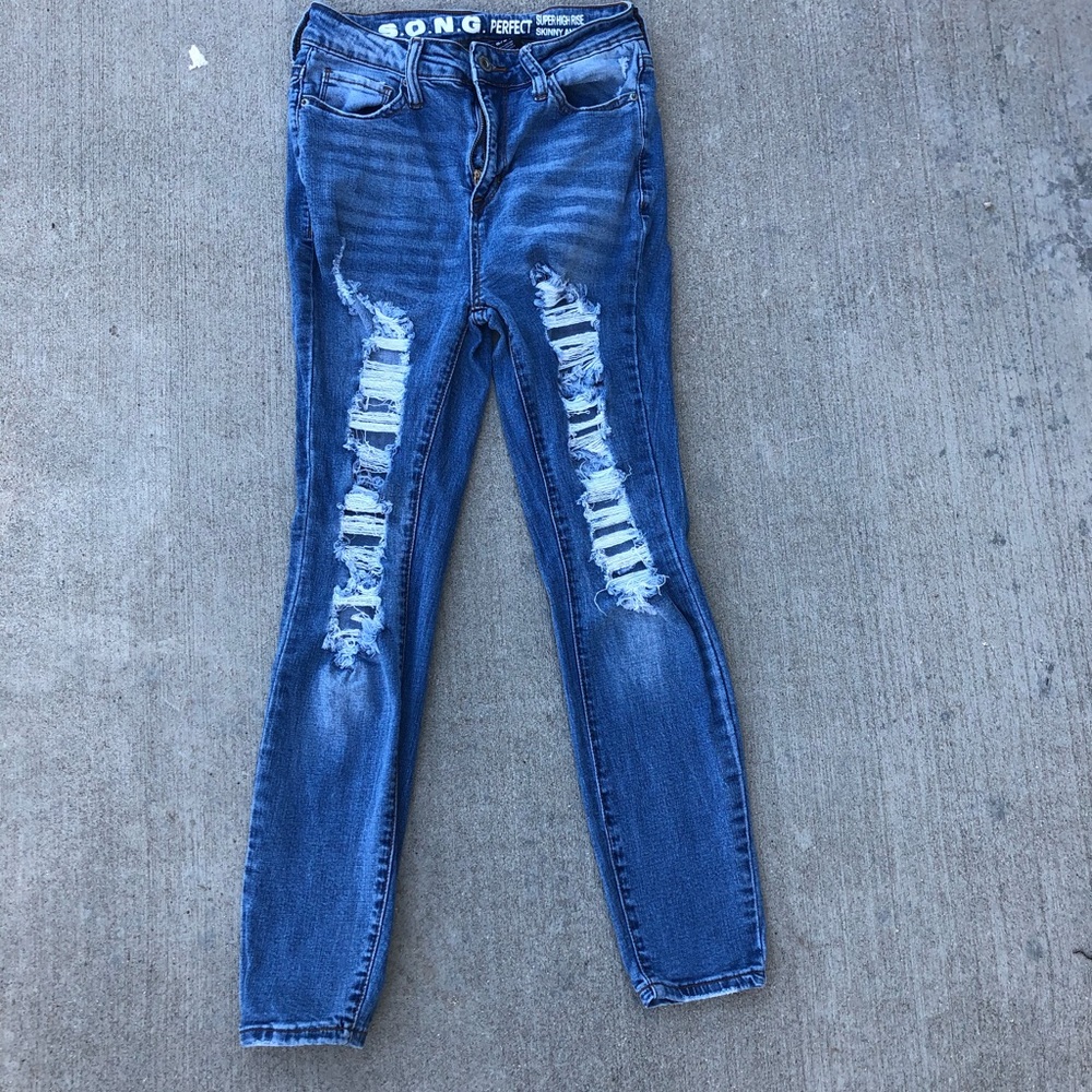 S.O.N.G. Ripped Skinny Jeans